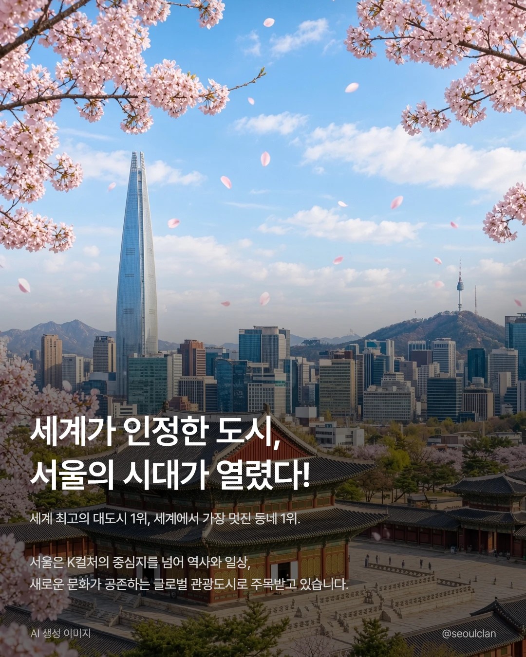 세계가 인정한 도시, 서울의 시대가 열렸다